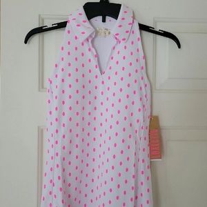 NWT Lilly Pulitzer Luxletic Lakeland Bra Polo